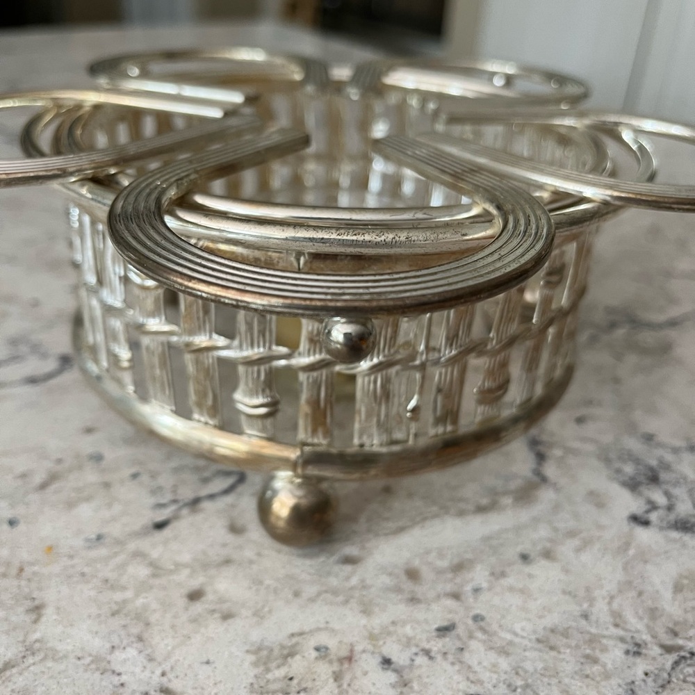 🌻Retro 1970’s silver warmer - Picture 7 of 11